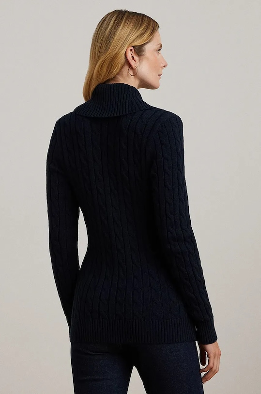 Bavlněný svetr Lauren Ralph Lauren 200808258 námořnická modř AW25
