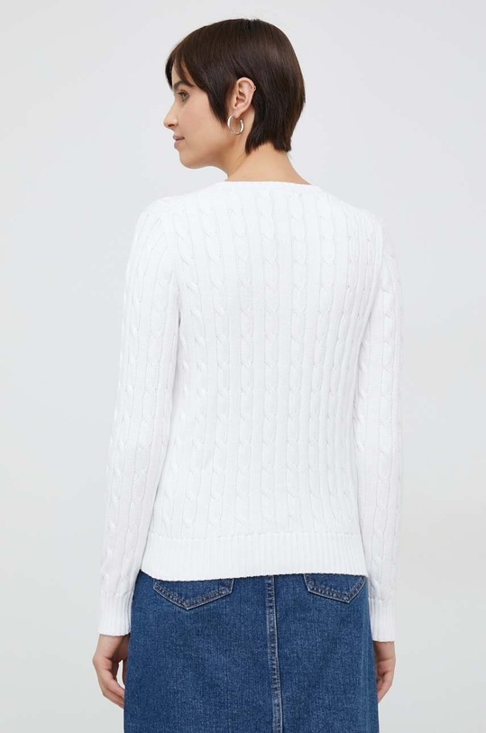 Ruházat Polo Ralph Lauren pamut pulóver 211747397002 fehér