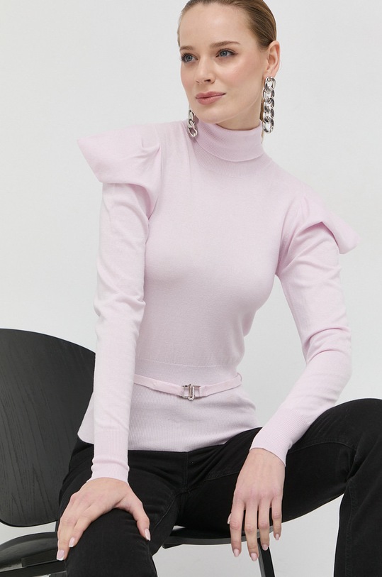 Liu Jo sweter pozostałe różowy CF2098.MS99E