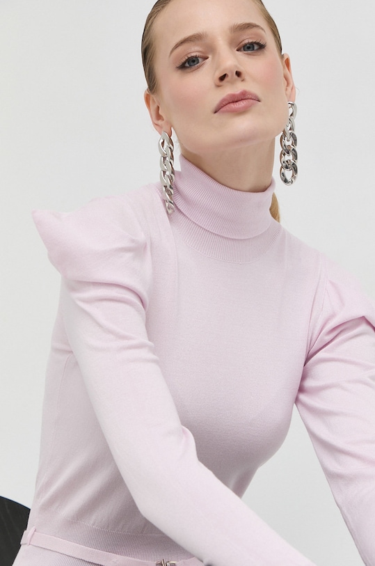 Liu Jo sweter CF2098.MS99E różowy