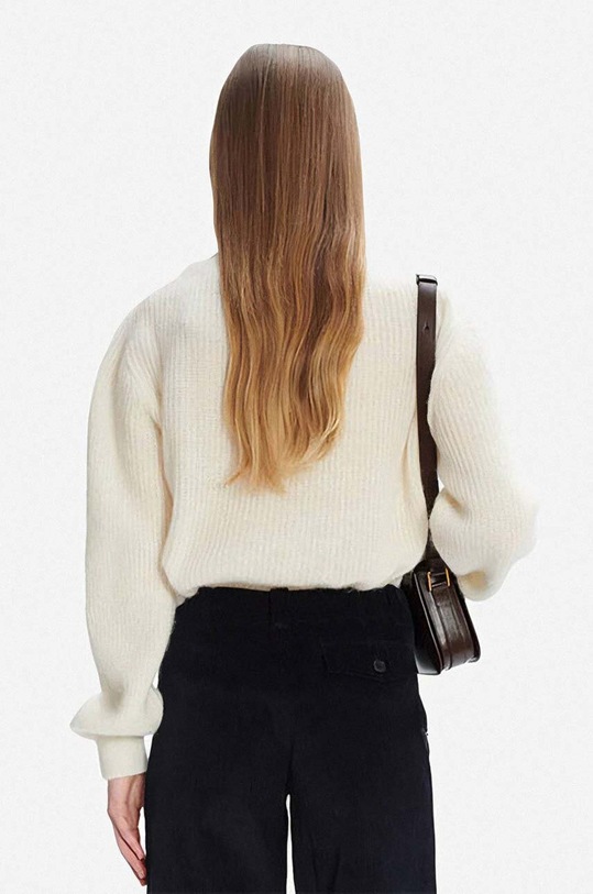 Clothing A.P.C. wool jumper Christy WOAOH.F23147 white
