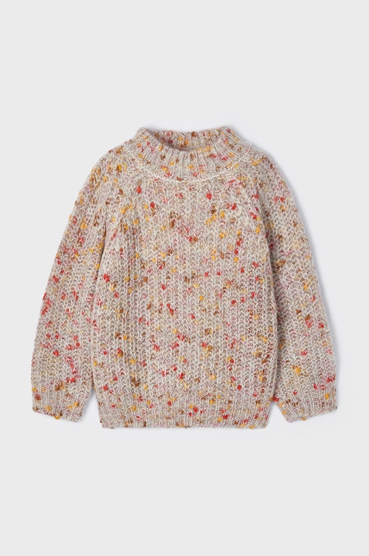 Detský sveter Mayoral 4307.6H.MINI oranžová AW22