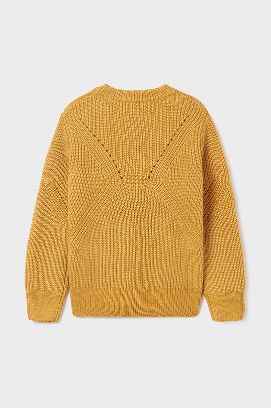 Dziewczynka Mayoral sweter dziecięcy 7368.8A.JUNIOR żółty