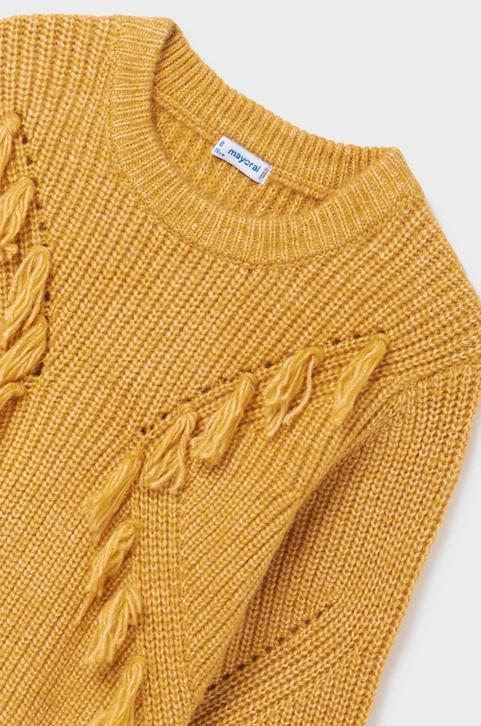 Mayoral sweter dziecięcy żółty 7368.8A.JUNIOR