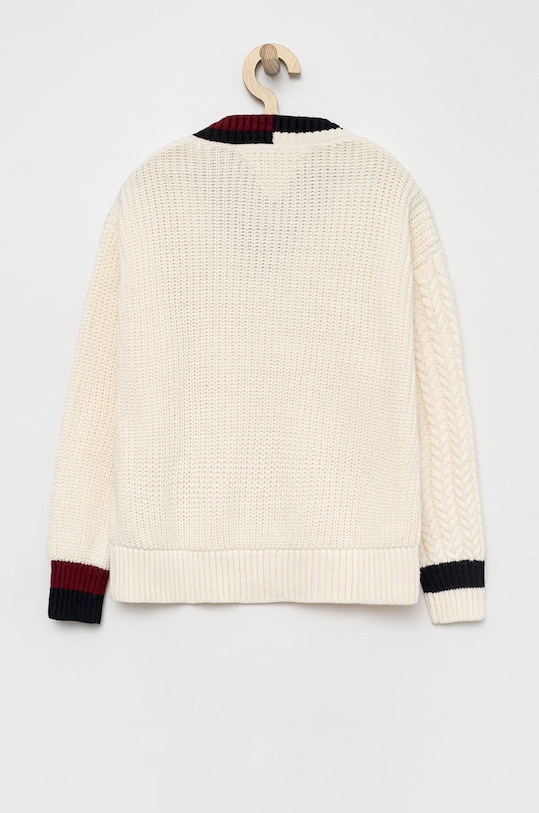 Tommy Hilfiger gyerek pulóver KG0KG06903.9BYY fehér AW22