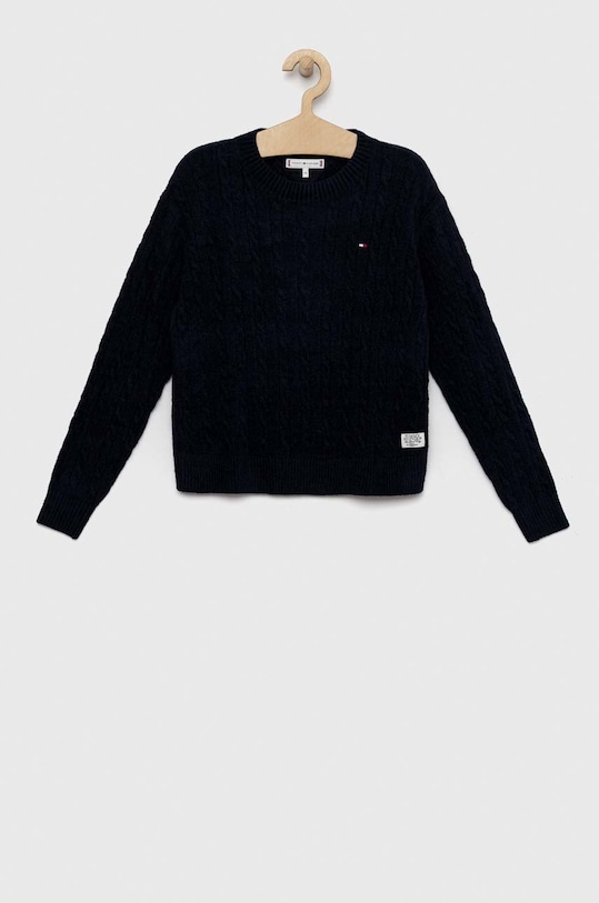 Tommy Hilfiger sweter dziecięcy pozostałe granatowy KG0KG06908.9BYY