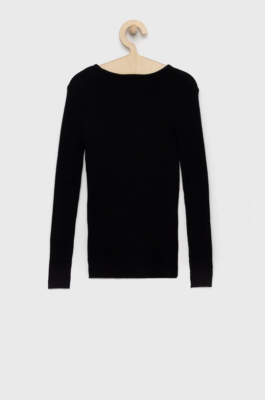 Guess pulover copii J2YR05.Z2V42 negru AW22