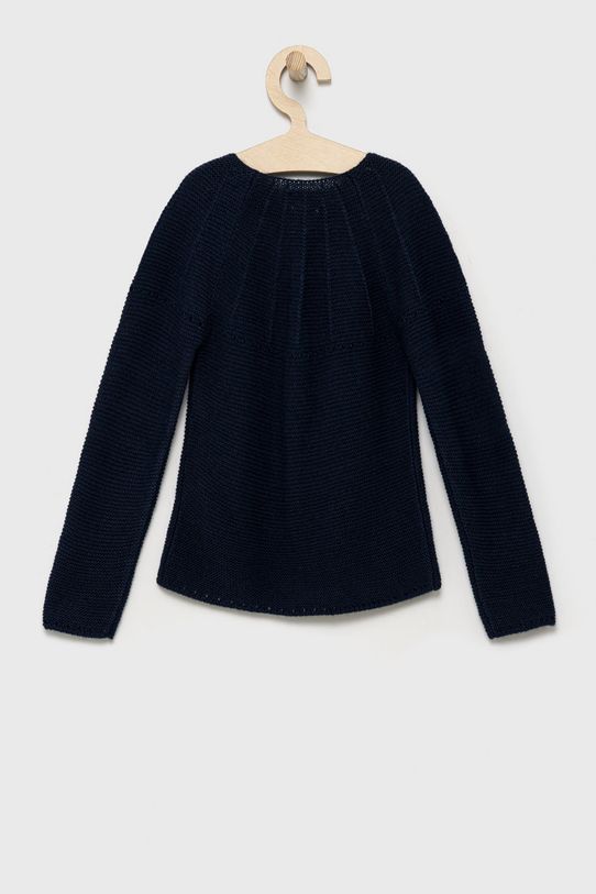 United Colors of Benetton pulover pentru copii din amestec de lana 1076G5006.P bleumarin AW22