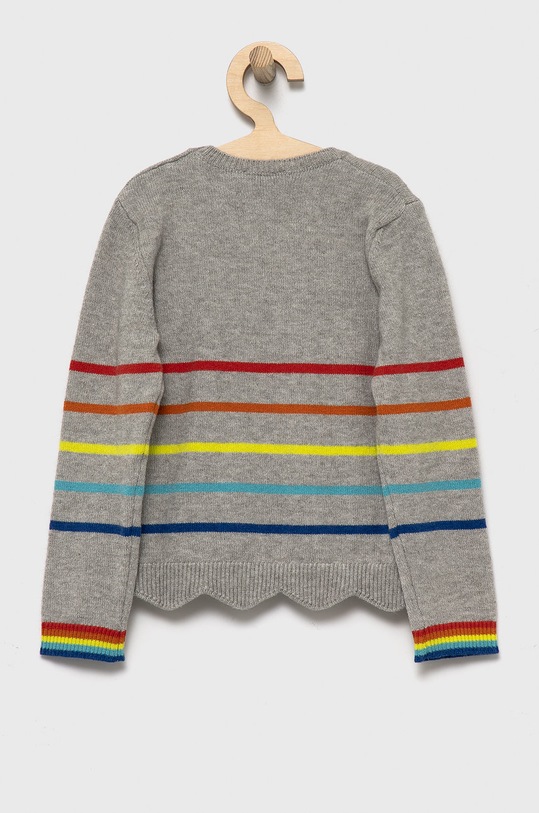 United Colors of Benetton pulover copii 127BH100E.P gri AW22
