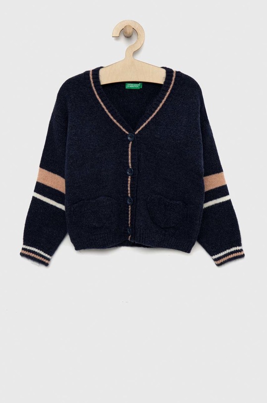 Παιδικό κάρδιγκαν United Colors of Benetton άλλο σκούρο μπλε 11AUH6002.P
