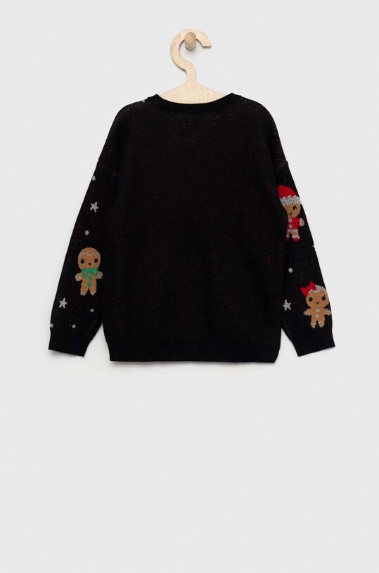 United Colors of Benetton sweter dziecięcy 1194H100K.P czarny AW22
