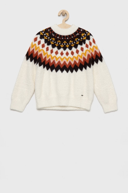 Pepe Jeans pulover copii cu modele alb PG701043.808