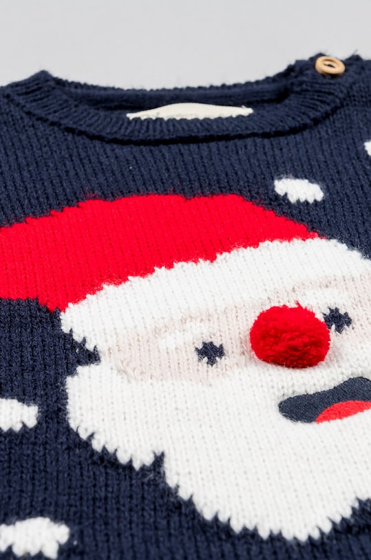 zippy sweter dziecięcy granatowy 22W.5902ZT