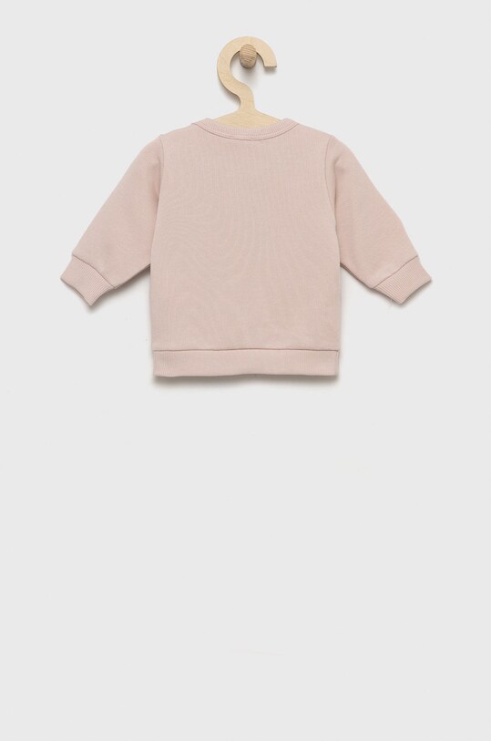 United Colors of Benetton hanorac de bumbac pentru copii 3J70A100S.W roz AW22