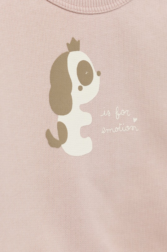 Chłopiec United Colors of Benetton bluza bawełniana dziecięca 3J70A100S.W różowy