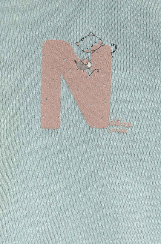 Chłopiec United Colors of Benetton bluza bawełniana dziecięca 3J70A100S.W niebieski