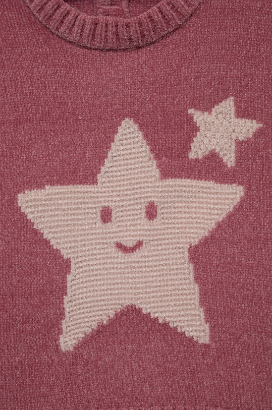 Παιδικό πουλόβερ United Colors of Benetton 16AKB100A.W ροζ AW22