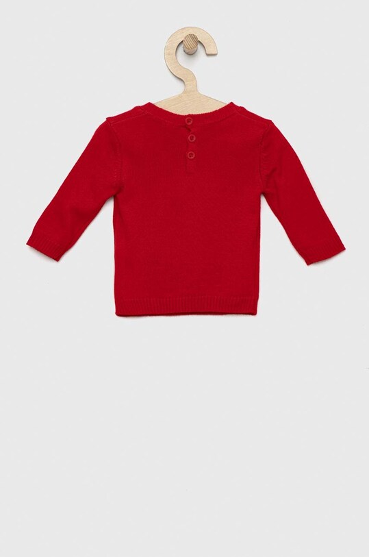 Sveter pre bábätká United Colors of Benetton 1170B100F.W červená AW22