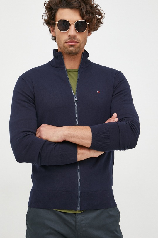 Tommy Hilfiger sweter granatowy MW0MW22747.9BYY
