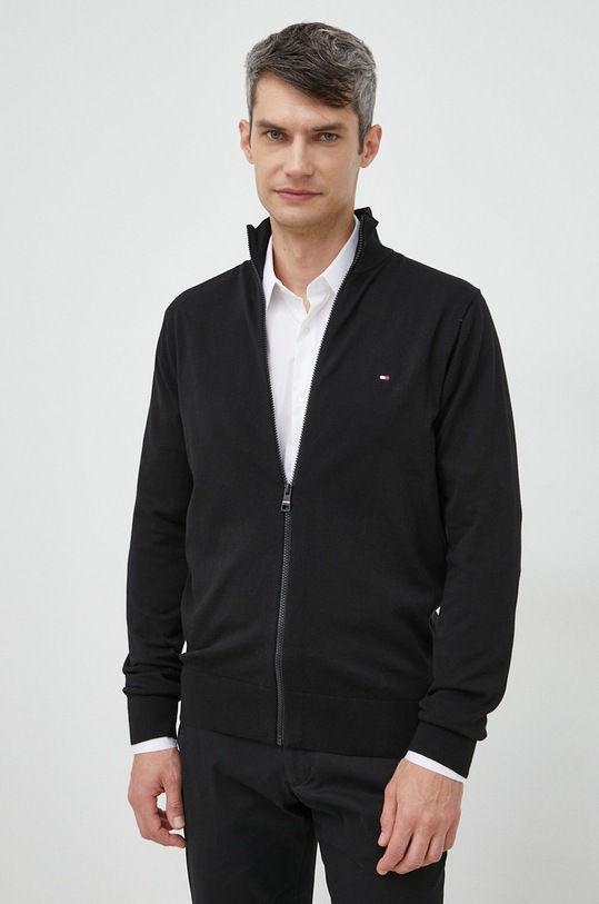 Tommy Hilfiger sweter czarny MW0MW22747.9BYY