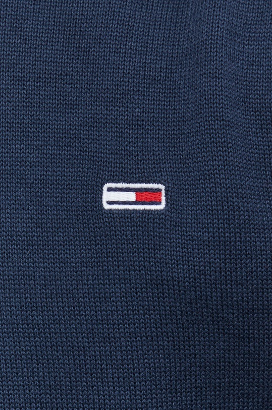 Βαμβακερό πουλόβερ Tommy Jeans DM0DM13273.9BYY σκούρο μπλε
