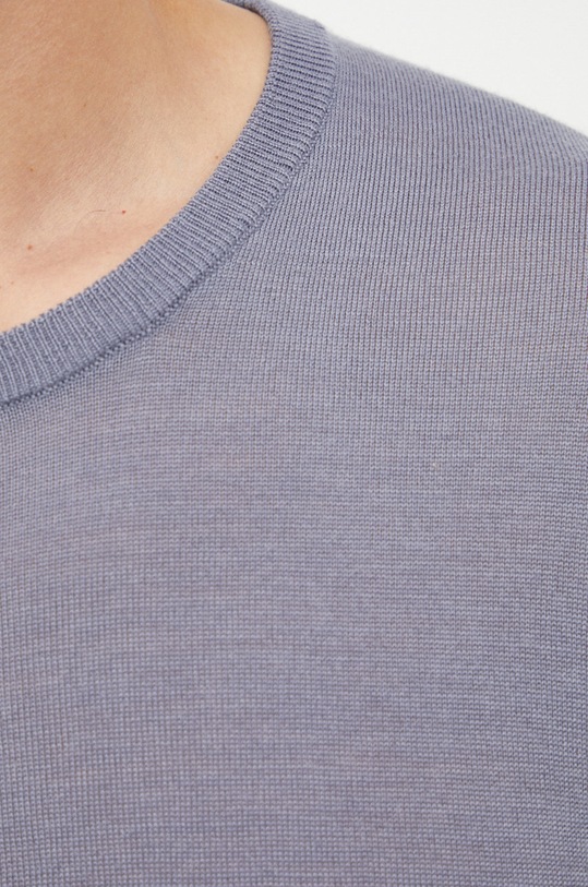 Tiger Of Sweden sweter wełniany T68915058 szary