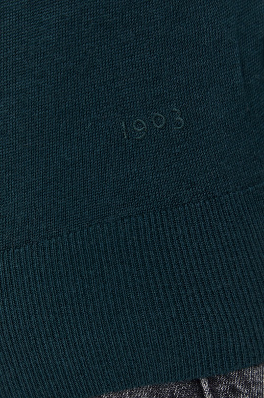 Tiger Of Sweden sweter wełniany T68915055 turkusowy