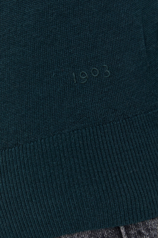 Tiger Of Sweden sweter wełniany T68915055 turkusowy