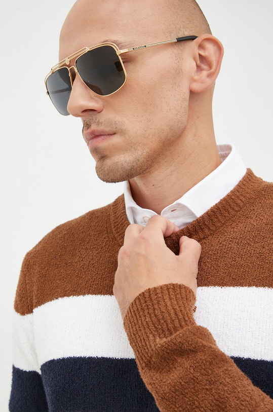 Michael Kors sweter brązowy CU2604C5GF