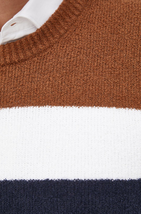 Michael Kors sweter CU2604C5GF brązowy