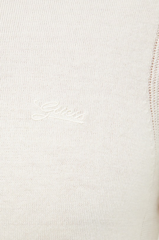 Guess sweter z domieszką wełny M2BR08.Z3142 beżowy