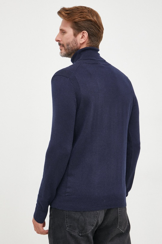 Odzież Guess sweter z domieszką wełny M2BR08.Z3142 granatowy