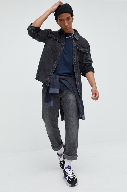 Produkt by Jack & Jones sweter 12212954.OmbreBlue granatowy AW22