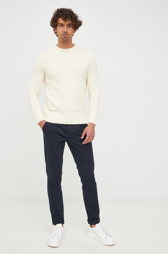 Pepe Jeans sweter PM702267.804 beżowy AW22