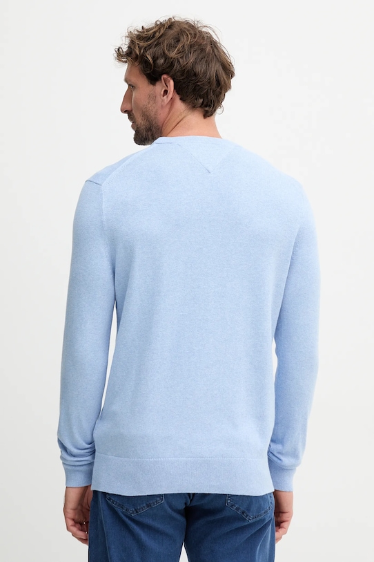 Îmbrăcăminte Tommy Hilfiger pulover din amestec de cașmir MW0MW28046.9BYY albastru