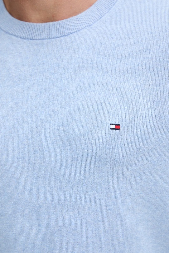 Tommy Hilfiger pulover din amestec de cașmir MW0MW28046.9BYY albastru