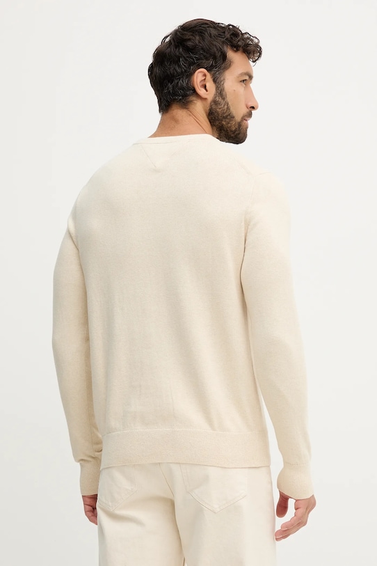 Odzież Tommy Hilfiger sweter z domieszką kaszmiru MW0MW28046.9BYY beżowy