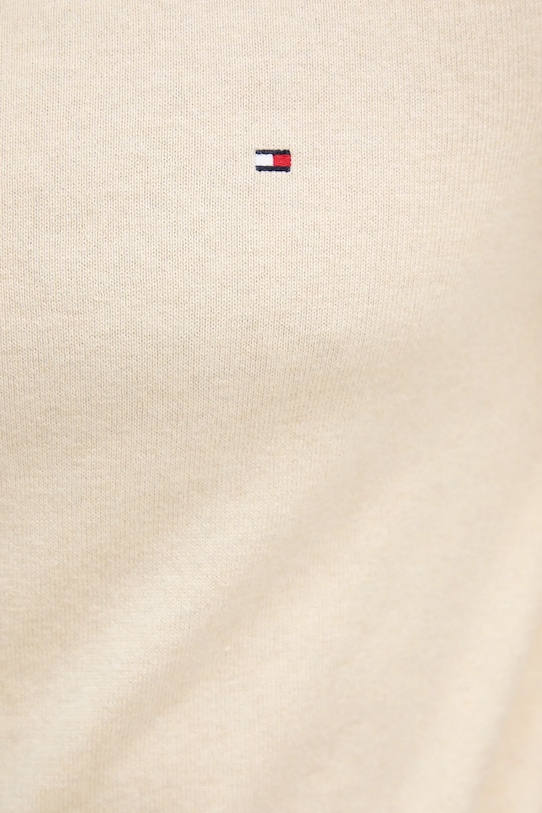 Tommy Hilfiger sweter z domieszką kaszmiru MW0MW28046.9BYY beżowy