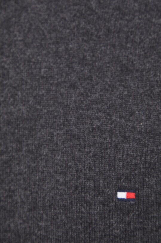Светр з домішкою кашеміру Tommy Hilfiger MW0MW28046.9BYY сірий