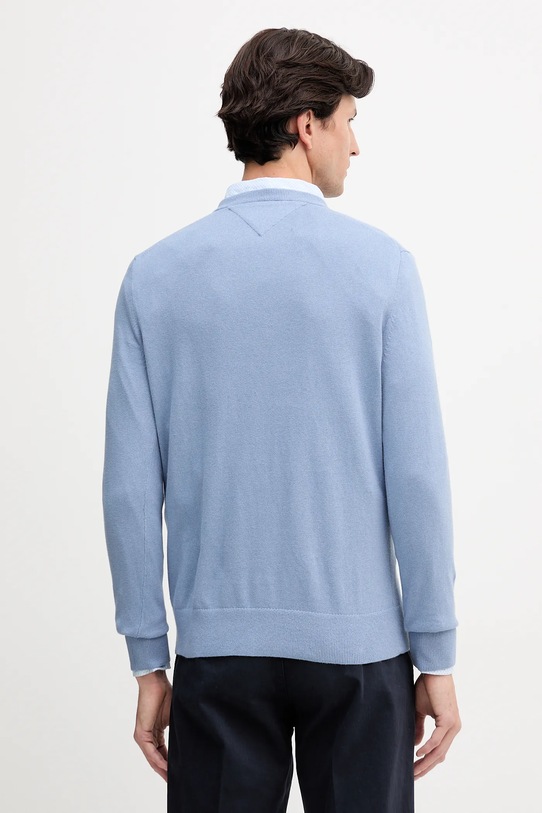Odzież Tommy Hilfiger sweter z domieszką kaszmiru MW0MW28047.9BYY niebieski