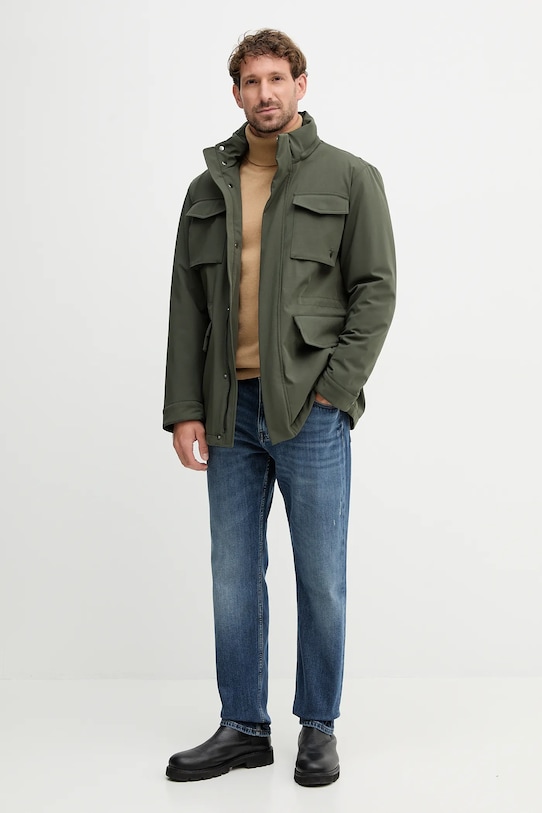 Пуловер с кашмир Tommy Hilfiger MW0MW28048.9BYY бежов AW25