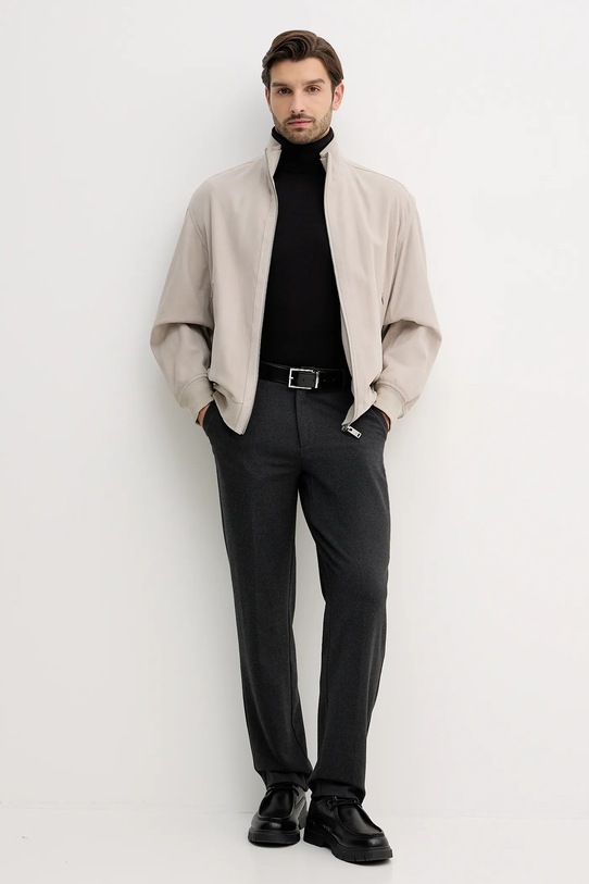 Rolák s prímesou kašmíru Tommy Hilfiger MW0MW28048.9BYY čierna AW25