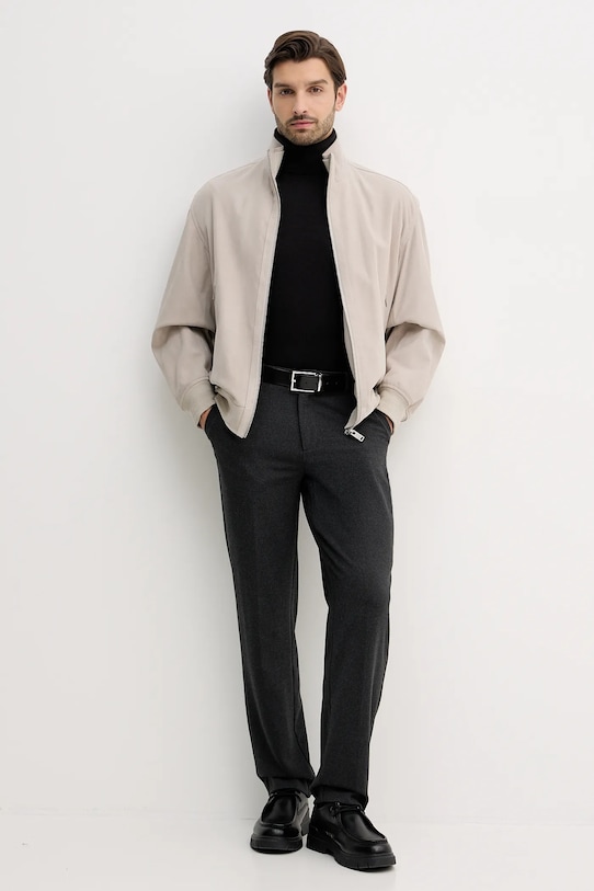 Rolák s prímesou kašmíru Tommy Hilfiger MW0MW28048.9BYY čierna AW25