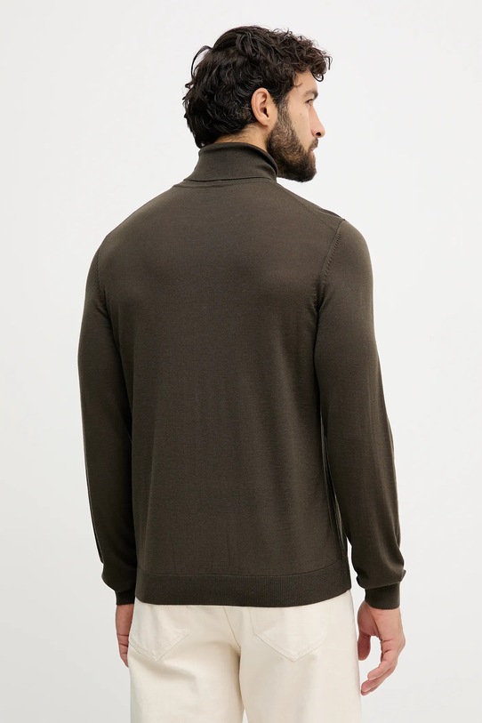 Odzież BOSS sweter wełniany 50468262 zielony
