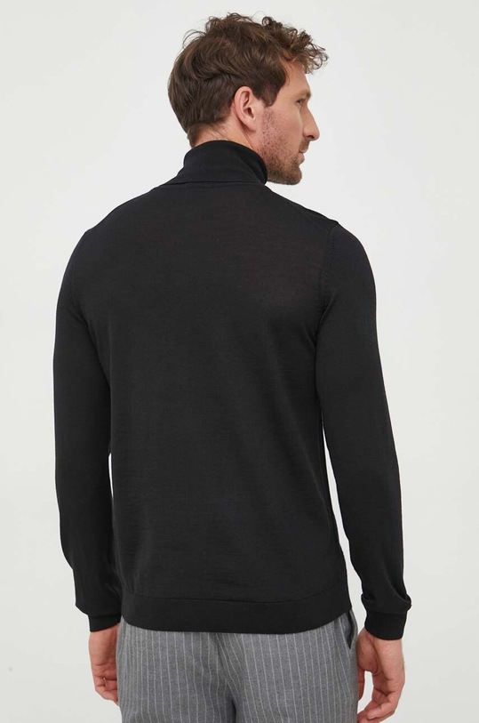 Odzież BOSS sweter wełniany 50468262 czarny
