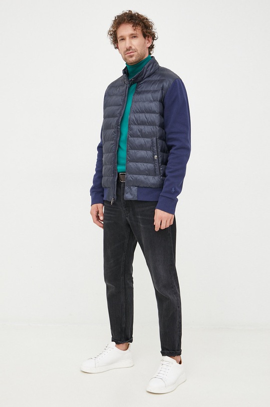 BOSS sweter wełniany 50468262 zielony AA00