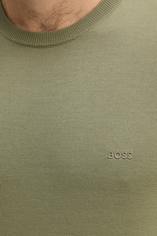BOSS pulover de lana 50476364 verde