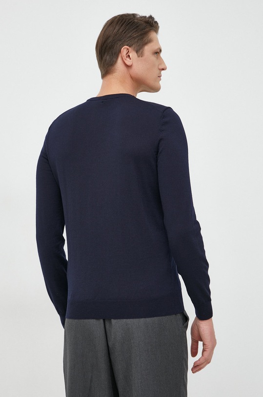 Odzież BOSS sweter wełniany 50476364 granatowy