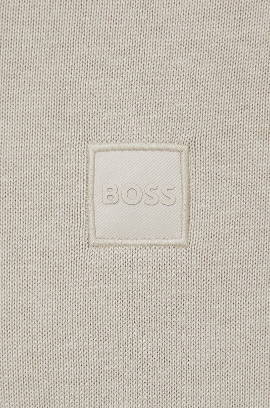 BOSS pulover din amestec de casmir BOSS CASUAL 50471343 verde