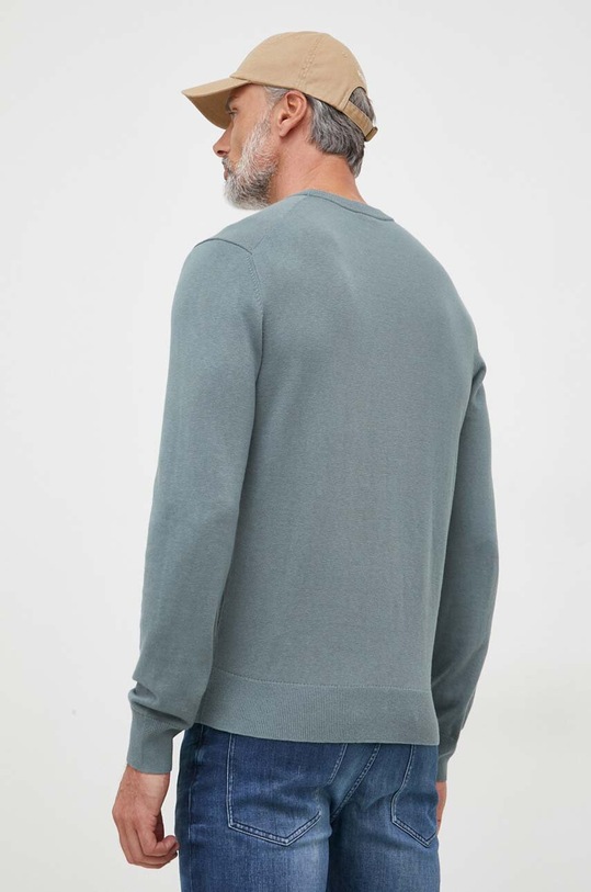 Odzież BOSS sweter z domieszką kaszmiru BOSS CASUAL 50471343 niebieski